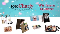 Zum Geburtstag: bis zu 50% Rabatt bei fotoCharly!