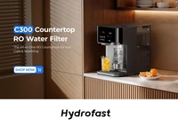 Hydrofast C300 und W100 Auftisch-RO-Wasserfilter: Intelligente Trinkwasserversorgung zum Prime Day&hellip;