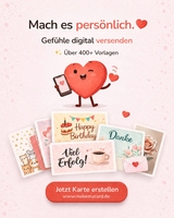 Digitale Grußkarten für jeden Anlass