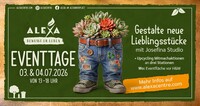 ALEXA lädt zu „ALEXA bewusst (er) leben“-Upcycling-Tagen ein