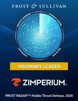 Frost & Sullivan stuft Zimperium als „Visionary Leader“ in Marktstudie&hellip;