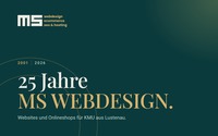 25 Jahre MS WEBDESIGN. Die Lustenauer Webagentur feiert ihr Jubiläum&hellip;