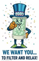Whirlpool Filter Maskottchen Ego3