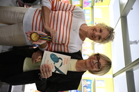 Heike Henkel und Heike Drechsler begeistern auf der Frankfurter Buchmesse&hellip;