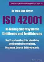 ISO 42001: KI-Managementsystem-Buch von Dr. Jens-Uwe Meyer