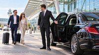 Renna Taxi nach der Landung am Stuttgarter Flughafen